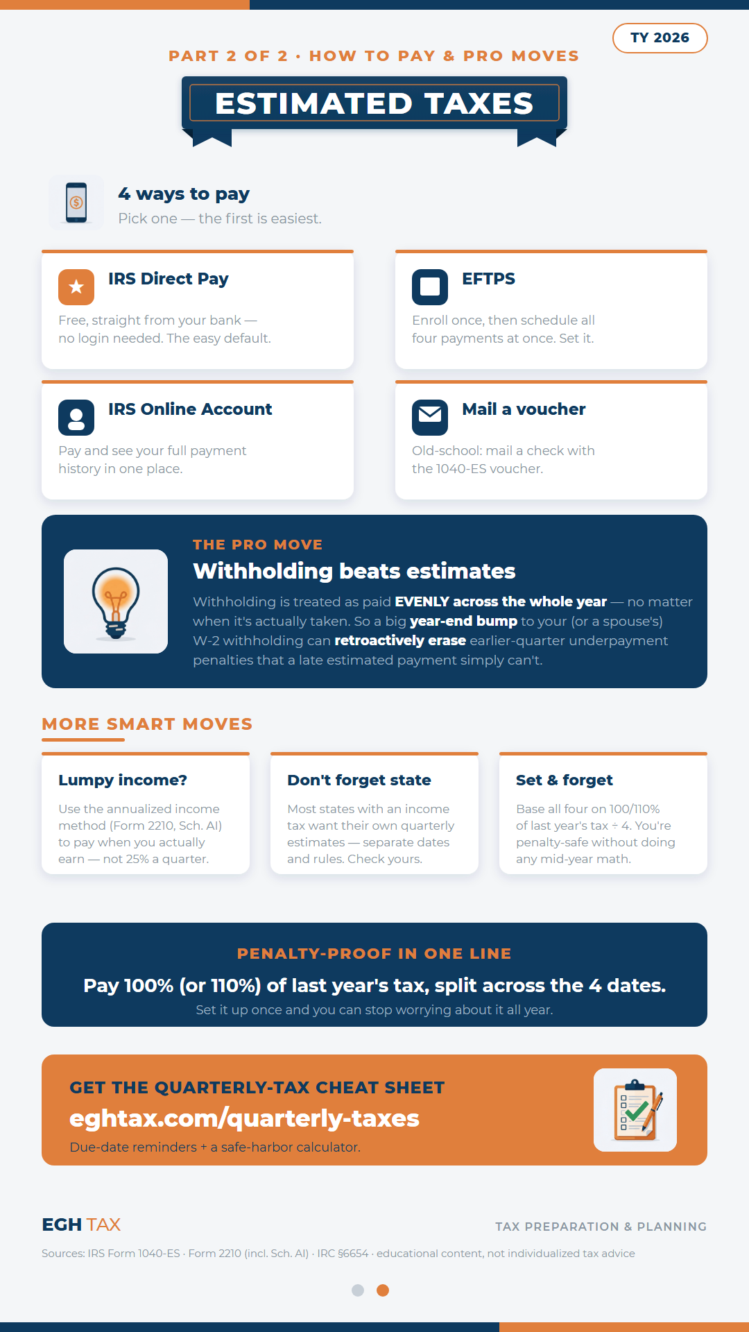 Estimated Quarterly Taxes — page 2